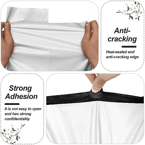 JinRuiKJ Thank You Poly Mailers 10x13 Inch, 25 PCS, White - Image 4