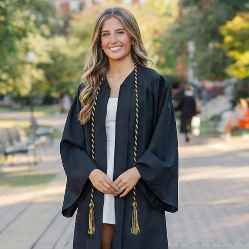 GraduationMall Graduation Honor Cord 68" BlackGold - Image 7
