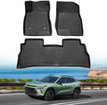Powerty Floor Mats for 2024 2025 2026 Chevrolet/Chevy Trax All Weather 3D TPE Anti-Slip Car Liners for 1st & 2nd Row Accessories by Powerty