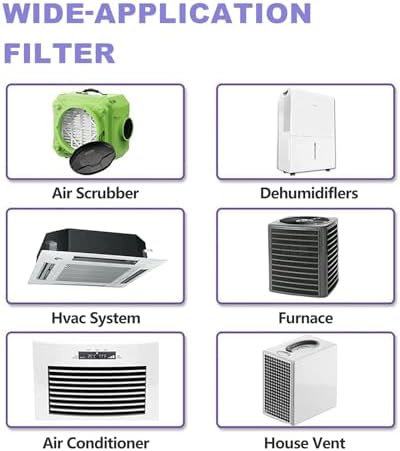 10x10x1 MERV 11 Air Filter, 4-Pack for Furnace HVAC - Image 5