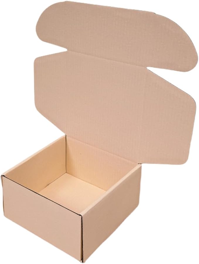 15 Pcs 6 x 6 x 3 inches Corrugated Cardboard Gift Boxes Recyclable Shipping - Image 5