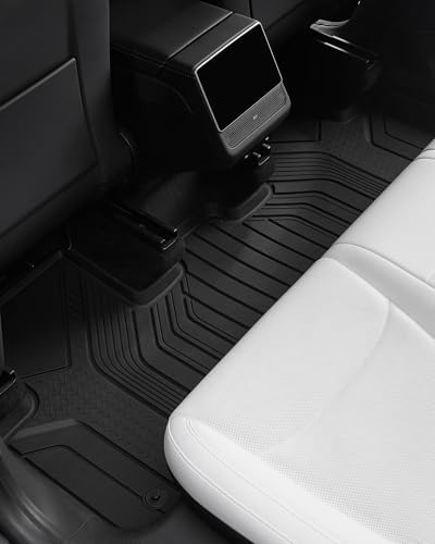 3W 2025 2026 Tesla Model Y Juniper Only for 5 Seat Floor Mats - Image 6