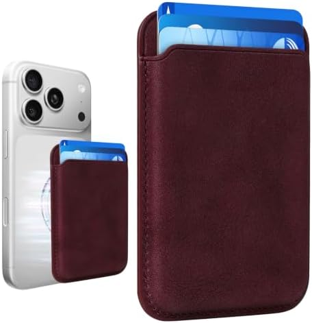 Magnetic Wallet Cell Phone Card Holder for Phone Case with Mag-Safe by KRTALSMagsafePhoneWallet