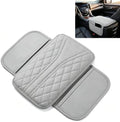 Arm Rest Cover for Car, Leather Console Pad with 2 Storage Bags by Unknown