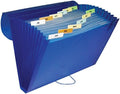 C-Line 13-Pocket Poly Expanding File, Letter Size, 1 Expanding File, Color May Vary (58310) by C-Line