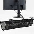 VIVO Black Clamp-on 24 in Mesh Net Cable Management Holder, DESK-AC24MH by Unknown