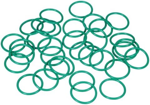 20pcs Fluorine Rubber O-Rings 24mmODx19mmIDx2.5mmW FKM Seal Gasket by Unknown