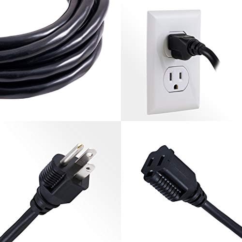 UltraPro Outdoor Extension Cord, 40 Ft, Heavy Duty Extension Cord - Image 3