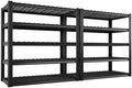 Romorgniz 48.2" W Garage Shelving, Storage Shelves,5 Tier Adjustable Metal Shelving,Metal Storage Shelves 600LBS Per Shelf (3000LBS Total) for Garage,Basement,Warehouse,Workshop,24" D x 72.02" H,2P by Romorgniz