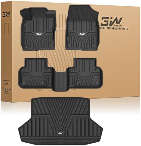 3W Floor Mats & Cargo Liner Fit for Honda Civic Sedan 2022-2026 by 3W