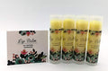 Homemade Skincare Products Adhesive Labels Stickers for Lip Balm Handcream Candle Container Tubes 20pcs (T Lip Balm - Clear Vinyl - Floral) by ZZYBIA