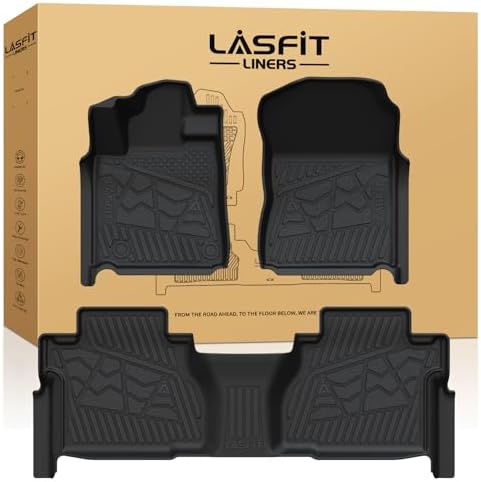 LASFIT Floor Mats for Toyota Tundra 2014-2021 (Only Fit Double Cab) by LASFIT