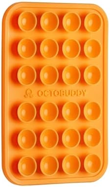 OCTOBUDDY Classic - Silicone Suction Phone Case Adhesive Mount, Marigold by OCTOBUDDY