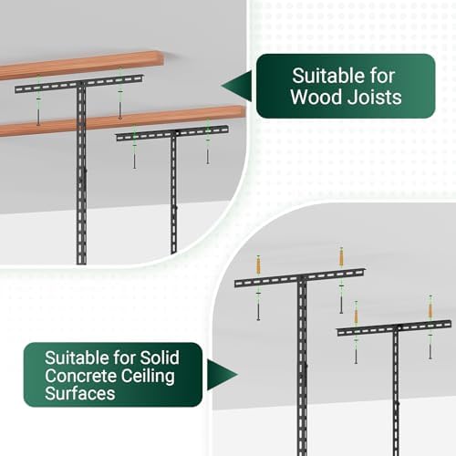 3x6 FT Overhead Garage Storage Rack,450LBS Weight Capacity - Image 6
