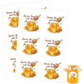 240PCS Honey Jar Stickers - Pure Nature Honey Bottle Stickers for Decorations and Gift Tags by Besttile