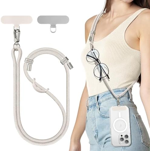 SURPHY Phone Lanyard Crossbody, Phone Strap Crossbody with 2 Tether Tabs by SURPHY