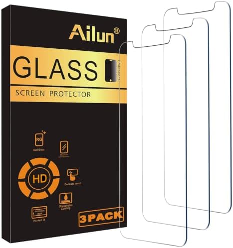 Ailun 3 Pack Screen Protector for iPhone 11 / iPhone XR, Tempered Glass by Ailun