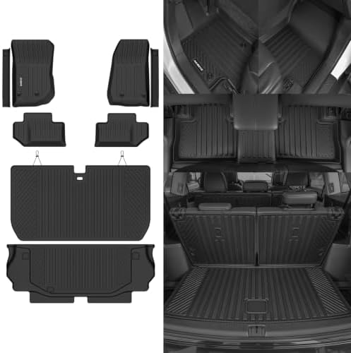 Naibeve Floor Mats for 2014-2017 Jeep Wrangler JK 2-Door by NAIBEVE-USA