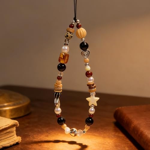 Beaded Camera Wrist Strap Cute Digital Camera Charm Lanyard Phone Charms Strap Beaded Camera Chain for Phone - Image 6