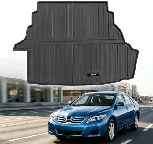 Custom for 2007-2011 Toyota Camry Cargo Mats Trunk Liner All Weather TPE Protection Mat Accessories (for 2007-2011 Toyota Camry) by Yonugli