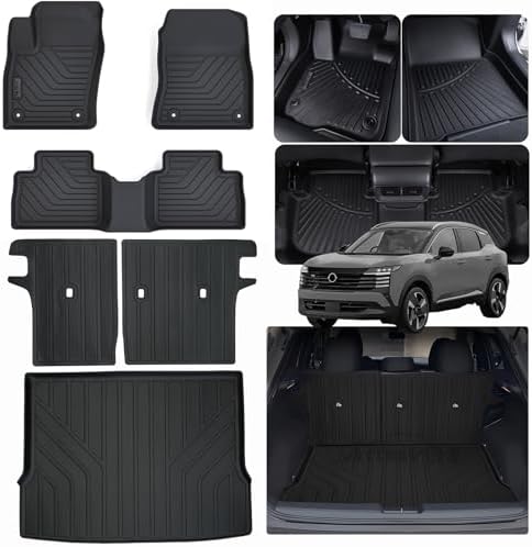 TPE All Weather Protection Floor Mats for 2025 2026 Nissan KICKS by AltraVosAllWeatherCarMats