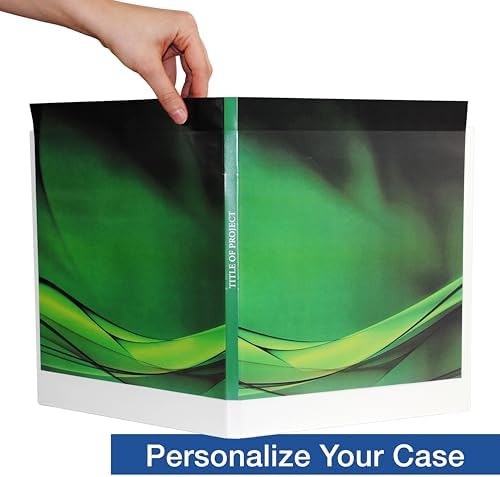UniKeep 3 Ring View Binder - Binder Case is Fully Enclosed - Available in White, Clear, or Black and in Different Spine Sizes (Box of 36, White, 0.5 Inch) - Image 2