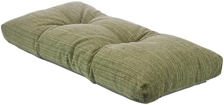 Klear Vu The Gripper Non-Slip Tufted Bench Cushion for Indoor Furniture, Assembled in USA, Entryway Storage, Bay Window, Corner Nook or Piano Seat, 30 Inches, Chenille Green - Image 5