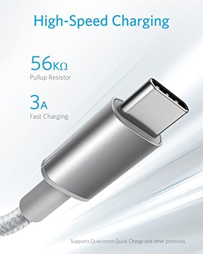 Anker USB A to USB C Cable, USB to USB C Cable (2-Pack, 6 ft, Silver) - Image 3