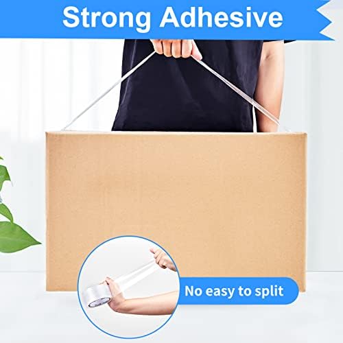 JARLINK 24 Rolls Clear Packing Tape, Heavy Duty Packaging Tape (Pack of 2) - Image 3