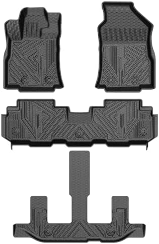 Mixsuper Floor mat for Subaru Ascent 2019-2025 (7/8 Passenger) by Mixsuper