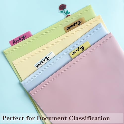 ELII 500 PCS Sticky Index Tabs 2 Inch Book Tabs,Clear Sticky Notes - Image 6