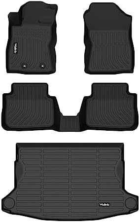 All Weather Car Floor Mats & Cargo Liner Set for Subaru Crosstrek 2024-2026 & Impreza 2024 2025 2026 TPE Trunk Liner fit for Subaru Crosstrek Accessories for Impreza by Wailtnb