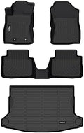 All Weather Car Floor Mats & Cargo Liner Set for Subaru Crosstrek 2024-2026 & Impreza 2024 2025 2026 TPE Trunk Liner fit for Subaru Crosstrek Accessories for Impreza by Wailtnb