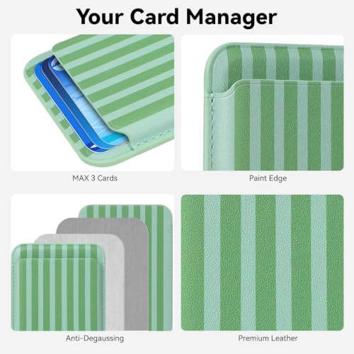 Magnetic Wallet Cell Phone Card Holder for Phone Case with Mag-Safe - Image 3