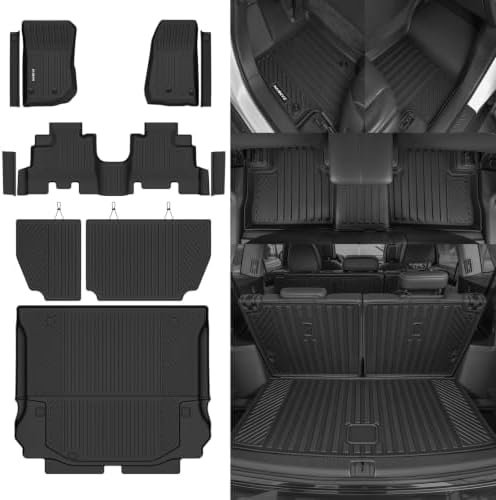 Naibeve Floor Mats for 2014-2017 Jeep Wrangler Unlimited 4 Door by NAIBEVE-USA