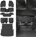 Naibeve Floor Mats for 2015-2019 Ford Explorer 7 Seats 2nd Row Bench Seat by NAIBEVE-USA