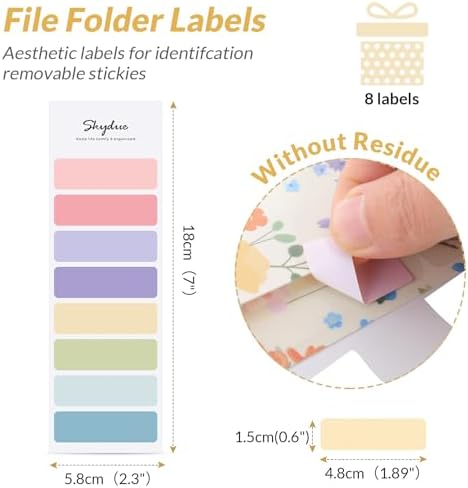 SKYDUE Expanding File Folder with 5 Pockets, Accordion File Organizer, Portable Receipt Paper Documents Organizer, Letter Size Filing Folder School Office Supplies, Apricot - Image 5