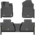 G-PLUS TPE Floor Mats 3PCS Fit Toyota Tundra CrewMax Cab 2014-2021 by G-PLUS
