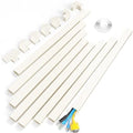 Yecaye Cord Covers for Wires on Wall, 113in, W1.18in H0.67in, Beige by Yecaye