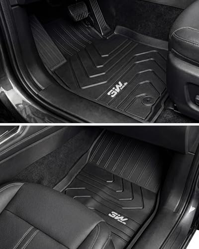 3W Floor Mats for 2025 2026 Mazda CX-70, Include PHEV, All Weather TPE - Image 4