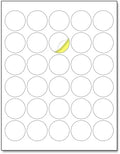 1.5 inch Round Labels Printable Circle Stickers - 8.5" x 11", 200 Sheets by TownStix