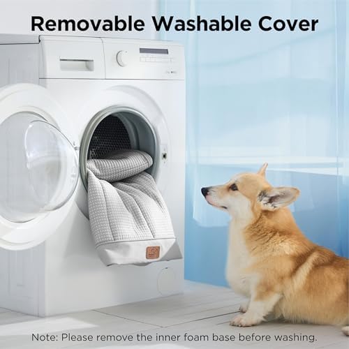 Bedsure Cooling Dog Bed for Crate, Large Breathable Pet Summer Bed, 35 Inch - Image 6