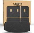 LASFIT Trunk Mat with Backrest Mat for Chevrolet Chevy Traverse 2024-2027 by LASFIT