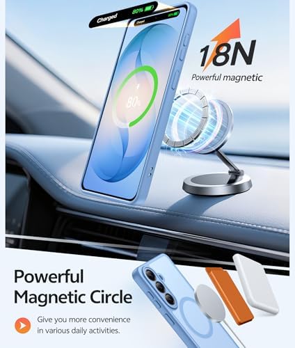FNTCASE for Samsung Galaxy S26 Plus Case, Fit for Magsafe, Screen Protector - Image 3