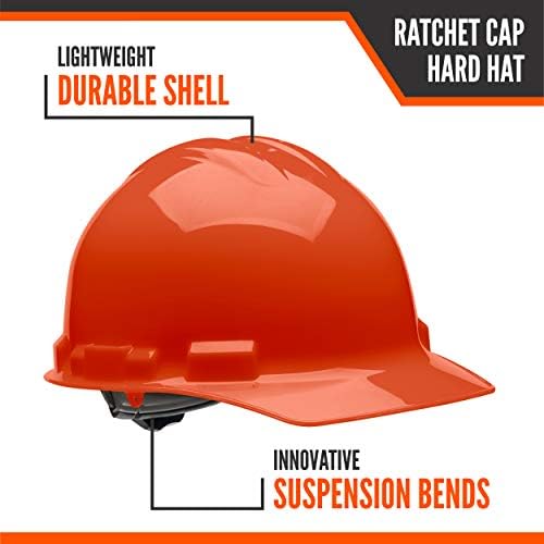 Malta Dynamics Hard Hat – Cap-Style Construction and Safety Hard Hats for Men and Women, 4 Pt. Hard Hat Suspension System, OSHA & ANSI Compliant, Made in the USA - Image 2