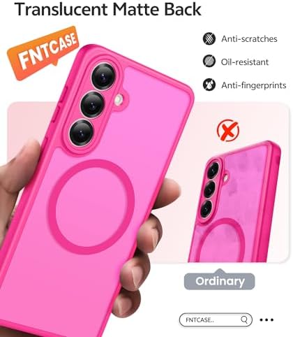 FNTCASE for Samsung Galaxy S26 Case, Fit for Magsafe, with Screen Protector - Image 6