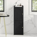 Hzuaneri Bathroom Storage Cabinet, Small Corner Floor Cabinet with 2 Doors by Hzuaneri