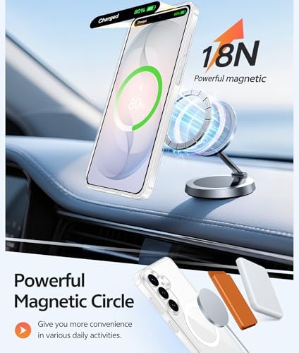 FNTCASE for Samsung Galaxy S26 Case, Fit for Magsafe, with Screen Protector - Image 3