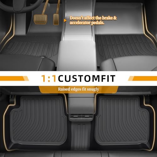 Floor Mats for Toyota Corolla 2003-2008(NOT for with Rear Seat Vents) - Image 2