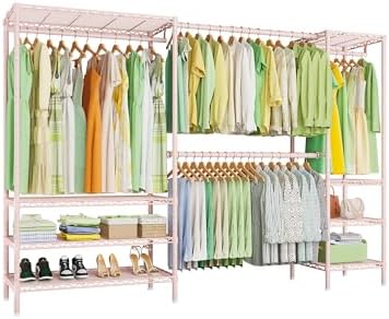 Ulif E11 Heavy-Duty Closet Garment Rack, Metal Clothes Rack, Load 1034lbs by Ulif